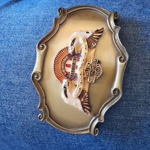 Harley Davidson 75th Anniversary Belt Buckle
